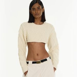 Source Unknown cropped sweater
